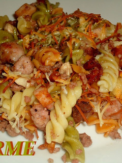 Foto principal de Espirales tricolor gratinados