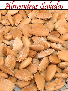 Una foto de Almendras saladas sin aceite
