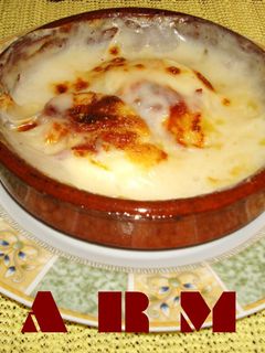 Una foto de Huevos al plato con jamón ibérico