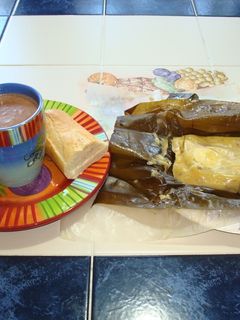 Una foto de Tamales colombianos