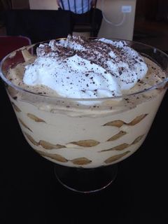 Una foto de Tiramisú de calabaza