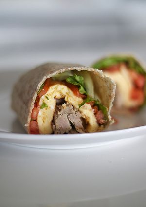 A picture of Turkey Leftover Wrap.