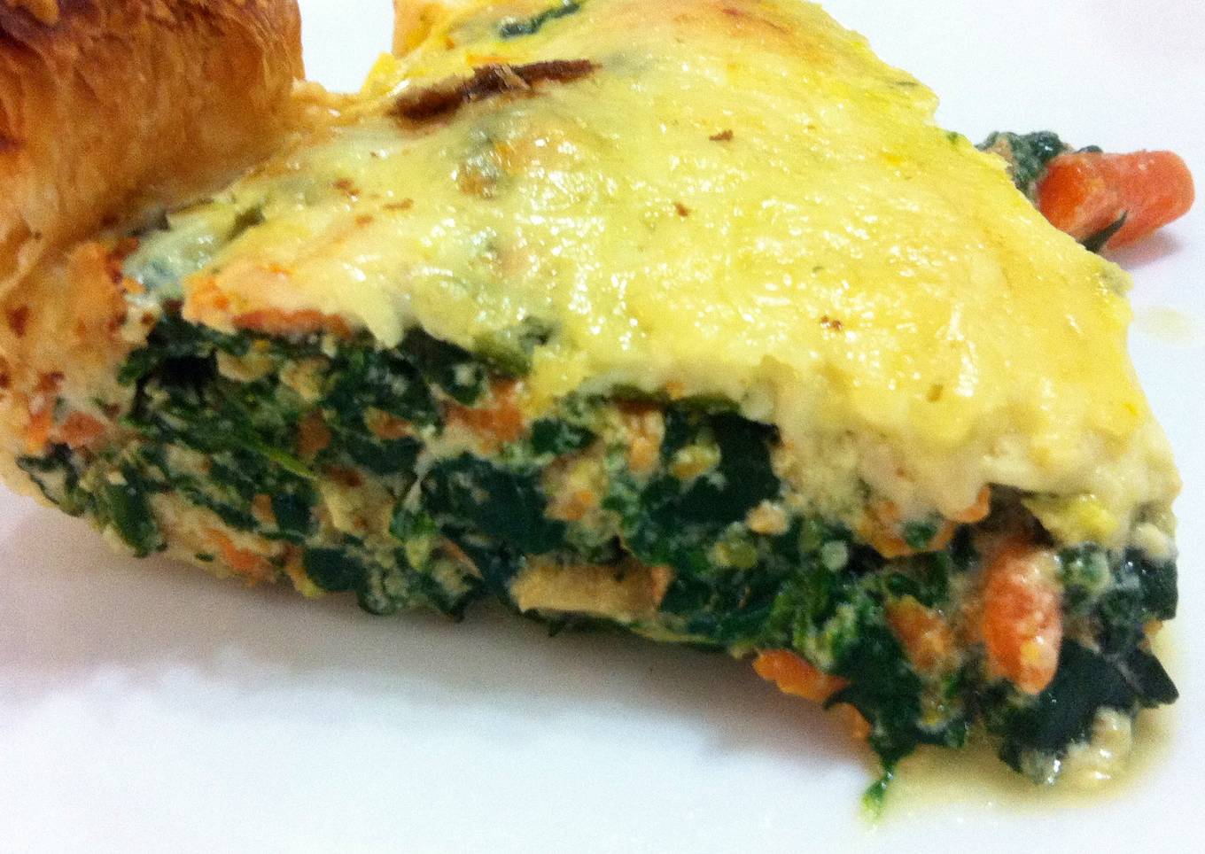 Quiche de verduras fácil