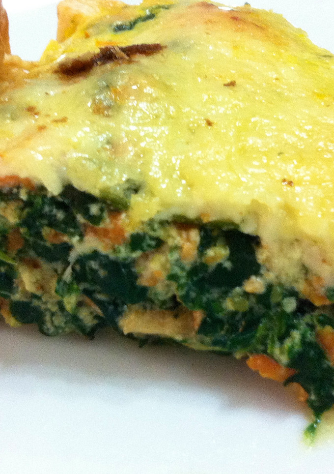 Una foto de Quiche de verduras fácil