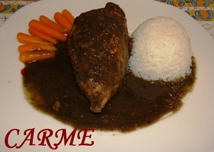 Calamares rellenos en su tinta