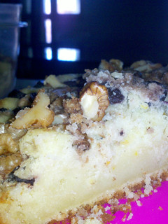 Una foto de Torta de arándanos con nueces