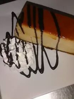 Una foto de Quesillo casero con chocolate
