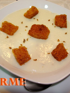 Una foto de Gachas dulces con cuscurros