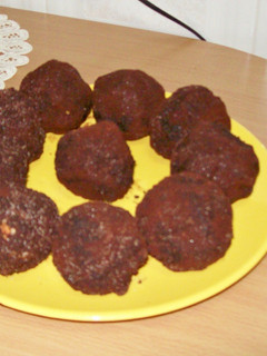 Una foto de Pastelitos rusos-"kartoshka"