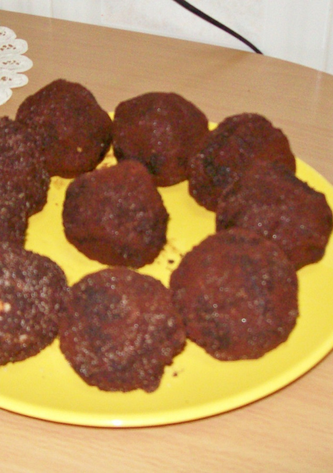 Una foto de Pastelitos rusos-"kartoshka"