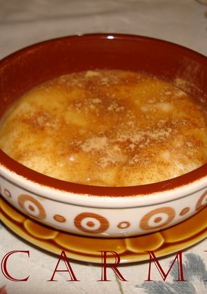 Una foto de Natillas de Maizena