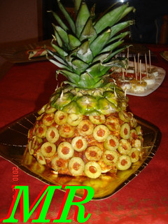 Una foto de Pate piña de quesos