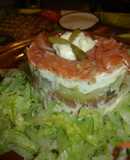Timbal de mil hojas Noruego