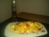 Huevos con jamón