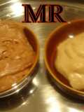 Crema Gianduja y crema praliné