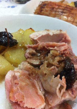 Una foto de Muslos de pollo rellenos