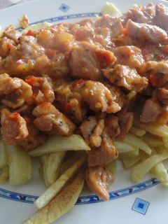 Una foto de Ragout de pavo al ajillo con verduras