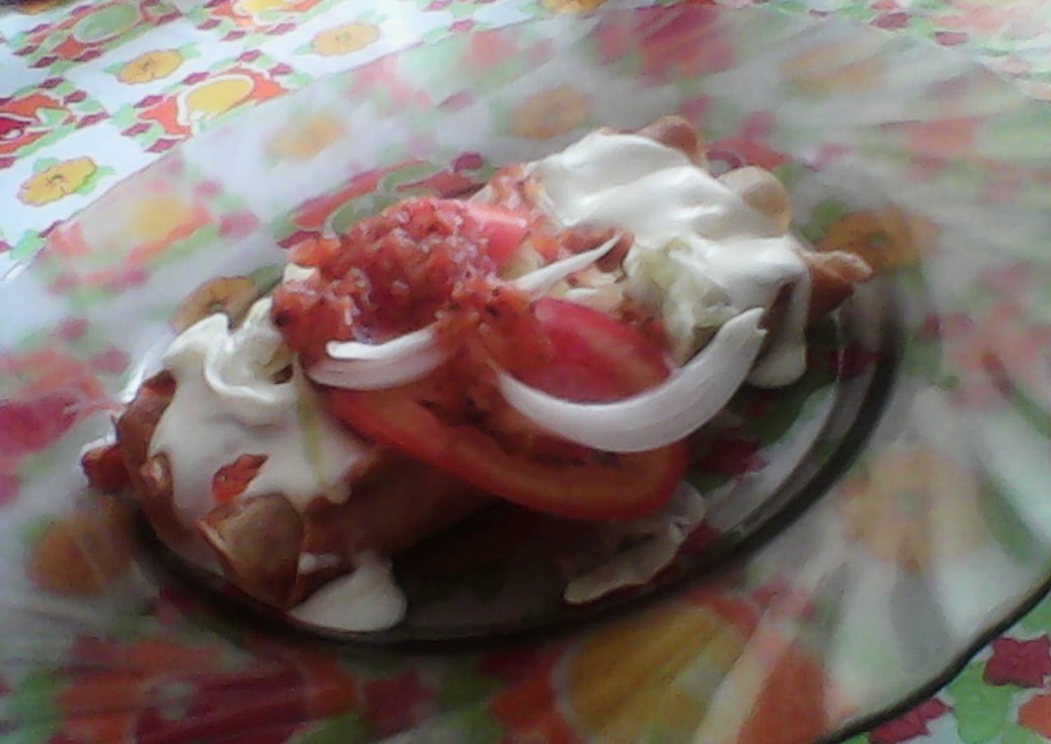 Flautas de queso panela Receta de Monserrat Puga Cookpad