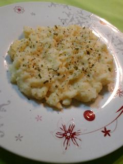 Una foto de Puré de patatas con manzana