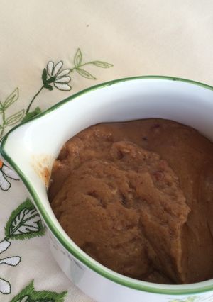 Una foto de Gravy para cerdo