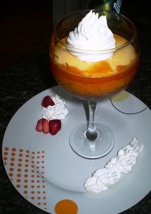 Una foto de Copa de Crema de Coco