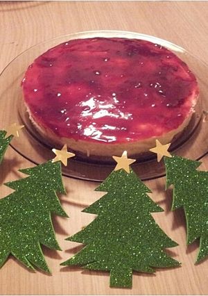 Foto principal de Tarta de queso de navidad