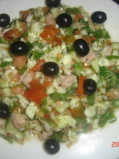 Una foto de Picadillo con atún