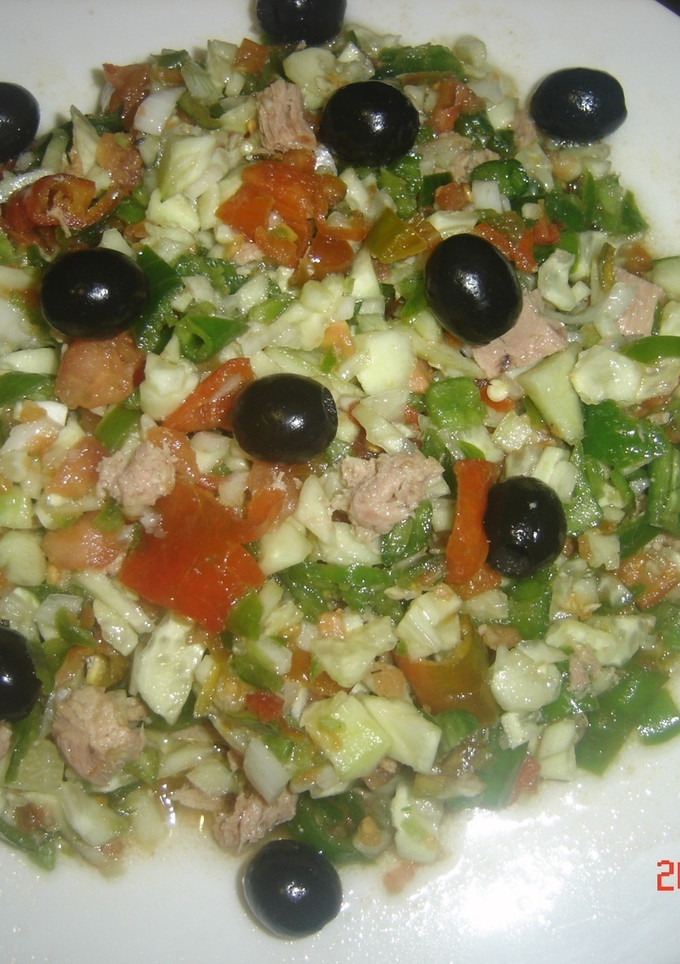Una foto de Picadillo con atún