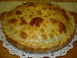 Tarta de espinacas y atún