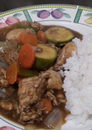 Una foto de Pollo ajedrez