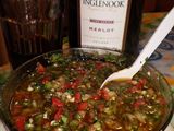 Pebre araucano chileno