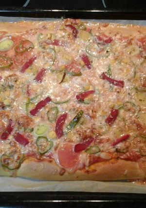 Una foto de Pizza marcheroni