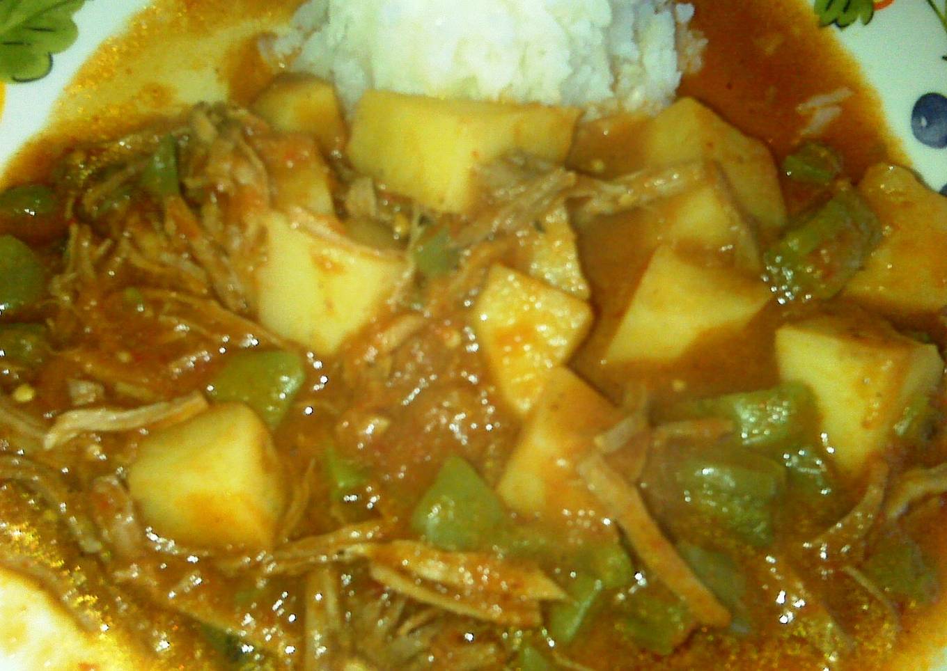 Ropa vieja con nopales