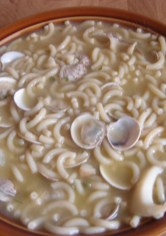 Una foto de Fideos con almejas (Montse)