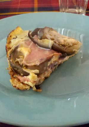 Una foto de Pastel de berenjenas