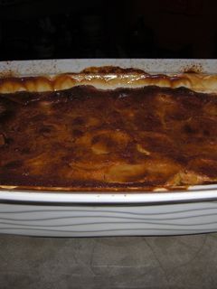 Una foto de Pastel de plátano dulce (light)