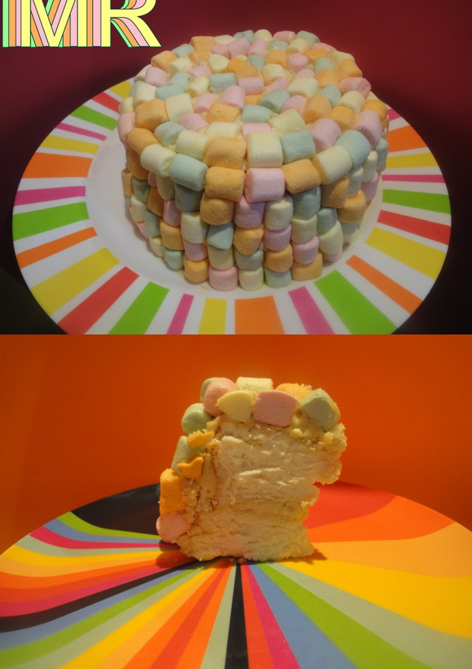 Una foto de Marshmallow Angel food cake