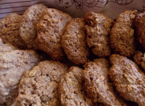 Una foto de Galletas de avena sin harina