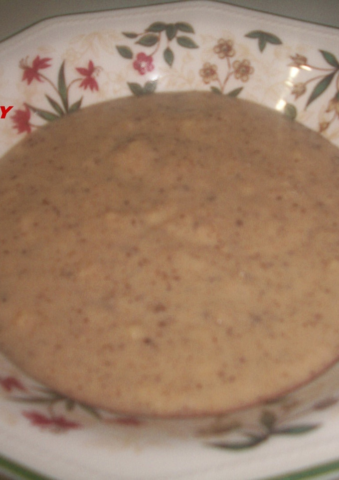 Una foto de Crema de champiñones