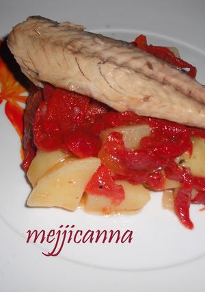 Una foto de Pimientos y Patatas