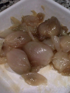 Una foto de Cebollitas caramelizadas a la menta