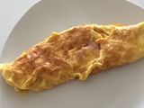 Omelette con jamón 