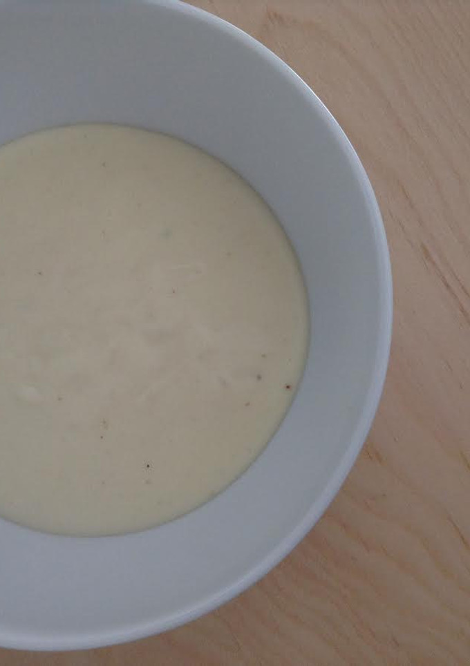Una foto de Salsa blanca