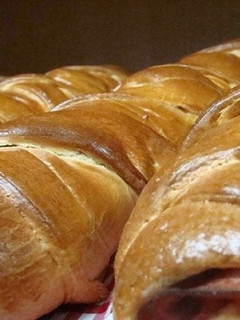 Una foto de Pan de jamón tradicional
