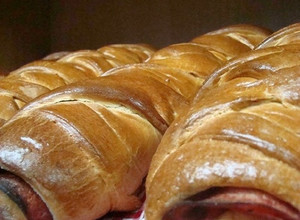 Una foto de Pan de jamón tradicional