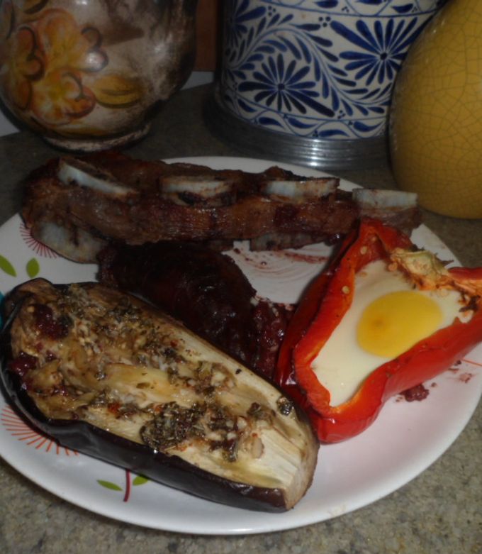 Una foto de Parrilla de verduras