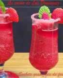 Sorbete granizado de frutos rojos