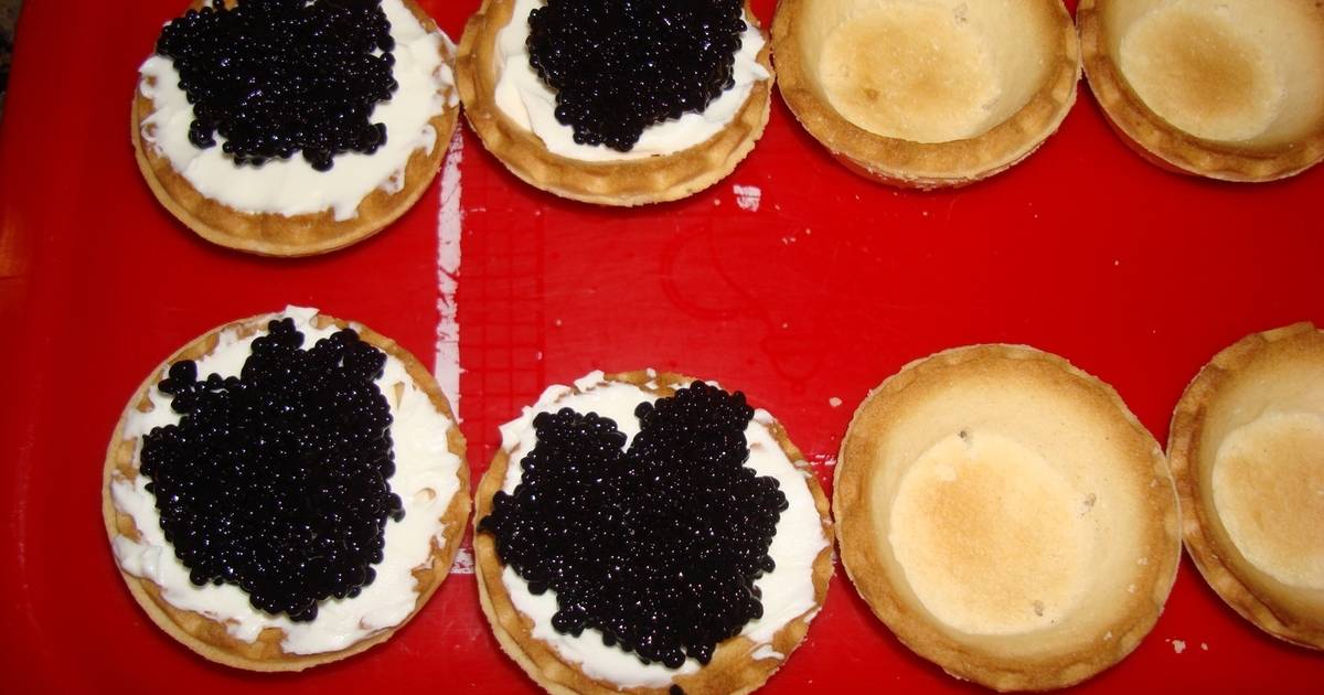 Tartaletas de aguacate y caviar Receta de penchi briones garcia- Cookpad