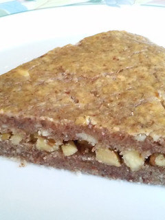 Una foto de Torta de nueces típica