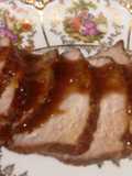 Lomo de cerdo envinado